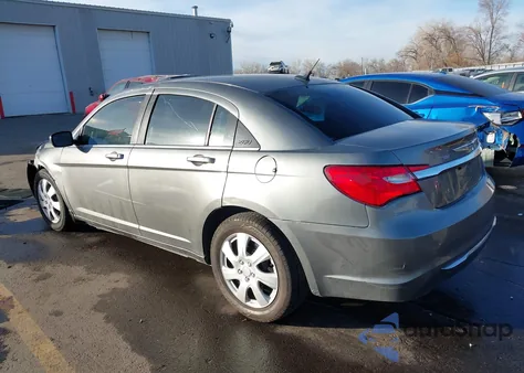 2013 Chrysler 200 Lx из США, поврежденный, VIN 1C3CCBAB1DN711395